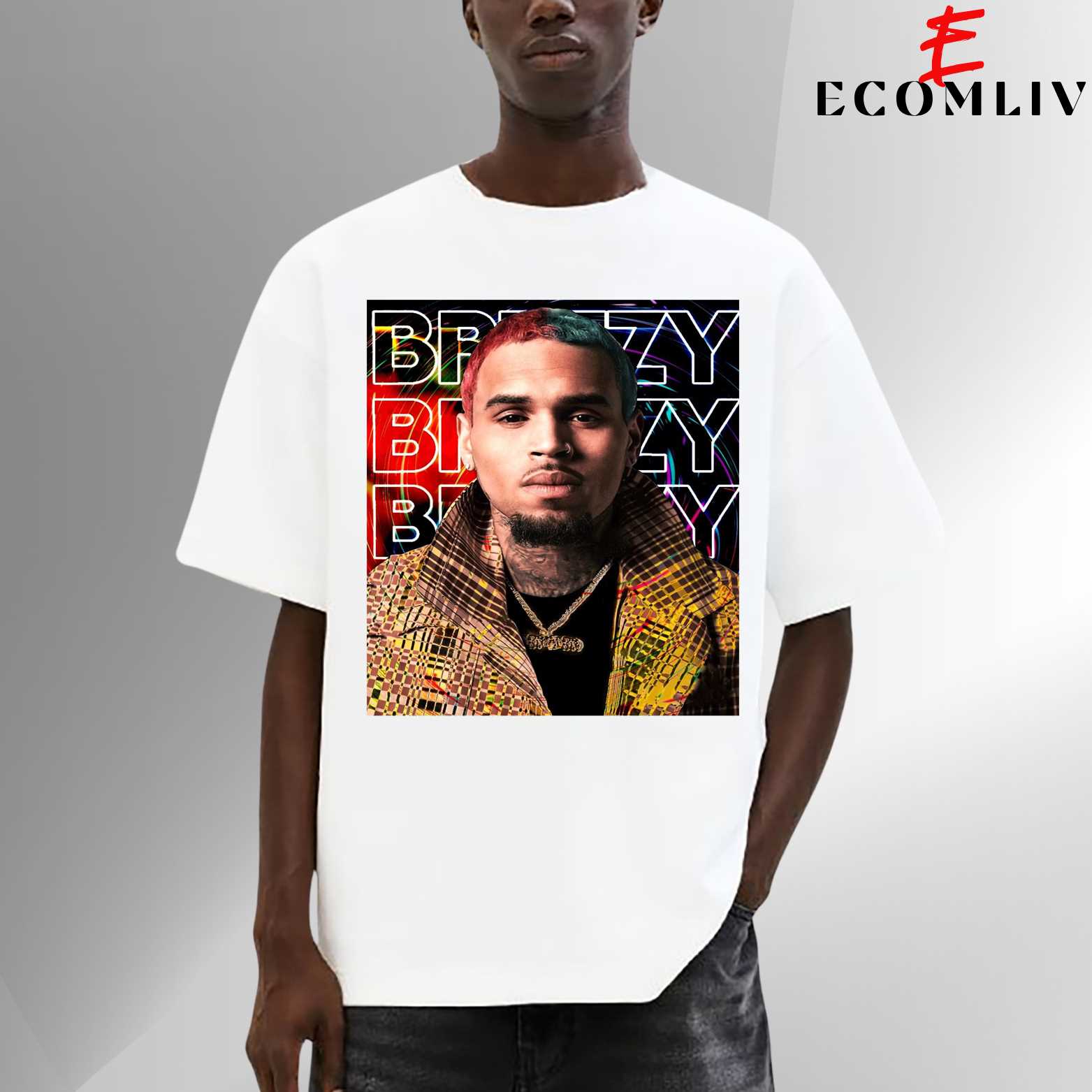 Breezy Tour Vibes Tee, Hip Hop Concert Shirt, Unisex Style